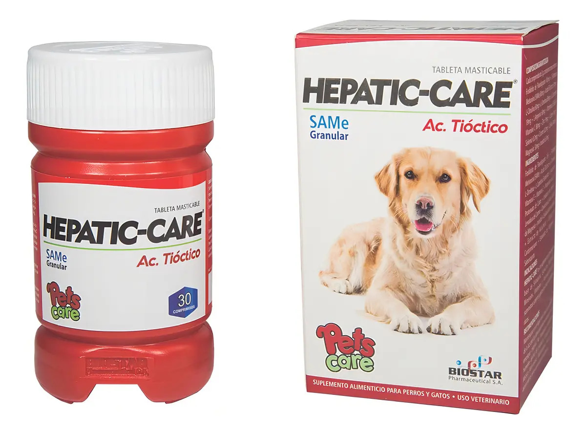 Hepatic Care Suplemento Hepatoprotector Perros Gatos Tabletas