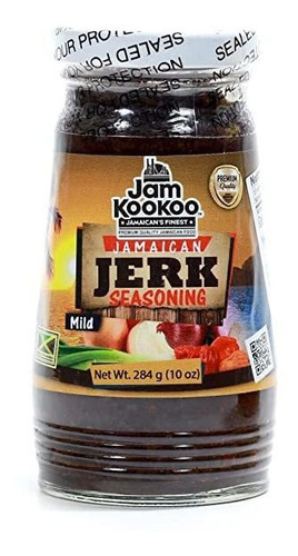 5 Piezas De Jamaican Jerk Seasoning Mild From Jam Kookoo Jam