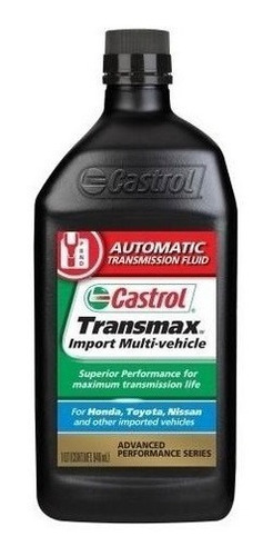 Aceite Caja Automatica Transmax Import Mv 1qt Castrol