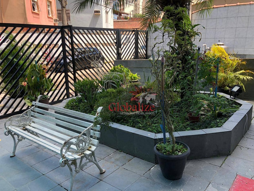 Imagem 17 de 19 de Apartamento Com 1 Dormitório À Venda, 72 M² Por R$ 220.000,00 - Itararé - São Vicente/sp - Ap0670