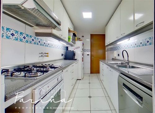 Excelente Departamento En Venta 4d + 3b, Las Condes