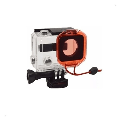 Filtro Compatible Gopro Rojo Debajo Del Agua Hero 3 3+ 4