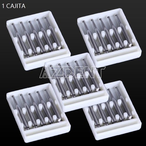Fresas Carbide Baja Velocidad Odontología Set 5u Santiago