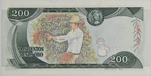 Billete Error 200 Pesos 01/ene/1982 Unc Espejo (pin Holes)