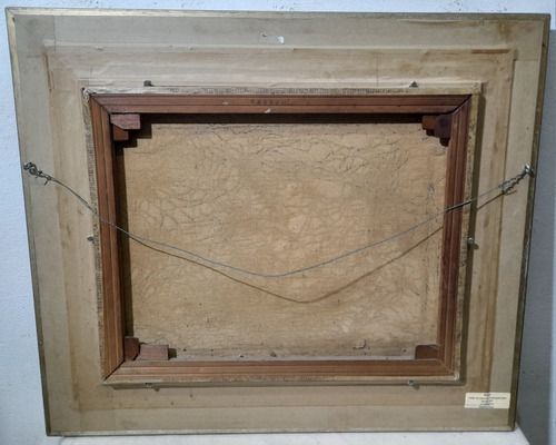 Cuadro De H.marcio Barcos Óleo S/tela Firmado 40x50 L260