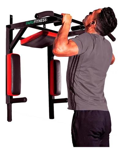 Barra Dominadas Cromada Extensible Puerta Mir Fitness Gym