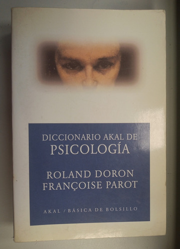 Libro Diccionario Akal De Psicología 