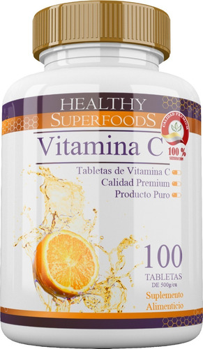 Vitamina C Premium 100 Tabletas 500mg