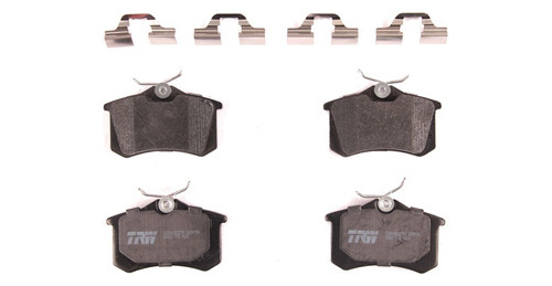 Jgo Balatas Jetta 2000-2010 A4 2.0l Cerámica C/sensor Trw