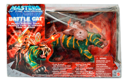 Tigre Combate Battle Cat Masters Of The Universe 200x Mattel