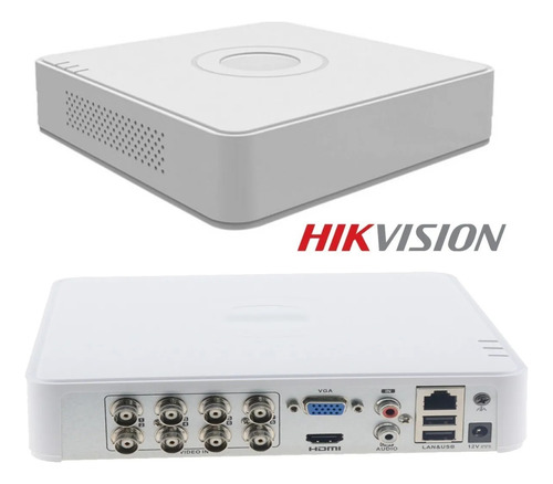 Dvr Hikvision 8 Canales 1080p Ds-series Ds-7108hghi-f1