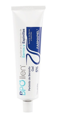 Imagen 2 de 8 de Gel Peróxido De Benzoilo Contra Acné 60 G Bpollen 5%