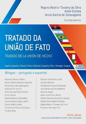 Tratado Da União De Fato - Tratatado De La Union De Hecho, De Silva; Correia; Solavagione. Editora Almedina Em Português