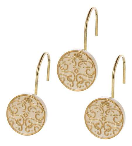 Shannon Gancho Cortina Set 12u. Blanco