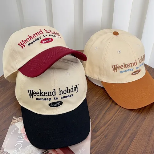 Gorra De Béisbol De Algodón Violeta A La Moda, Simples Y Ver