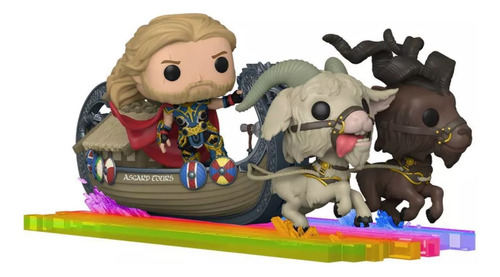 Funko Pop! Marvel Rides 290 Thor Love And Thunder Goat Boat