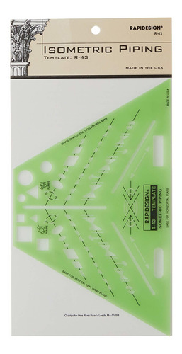 Rapidesign &ndash; Plantilla De Tornillos Y Tuercas Verde