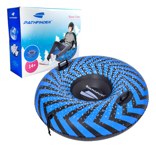 Flotador Inflable Para Pileta O Para La Nieve Circular 12949 Color Azul