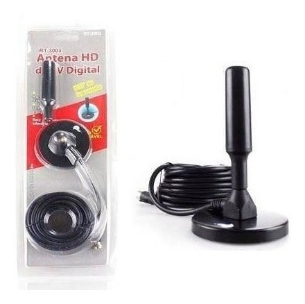 Antena Tv Digital Abierta Hd Tvd Interior 360 Coaxial