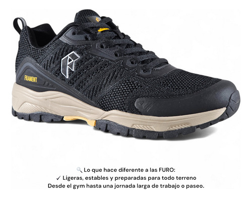 Zapatillas Hombre Filament Furo Trekking Deportivas 39 A 44