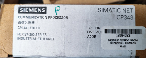 Plc Siemens Simatic S7 300 6gk7 343-1ex30-0xe0 Net Cp