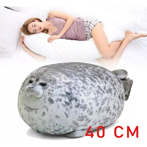 Chubby Blob Seal - Almohada Peluche Animales Peluche - 40cm Cor 40 Cm Seal
