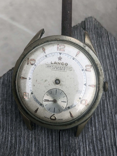 Reloj Lanco 17 Jewels, Swiss Made, Calibre 1305.