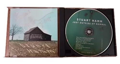 Stuart Hamm Just Outside Of Normal Autografiado  Cd Musica