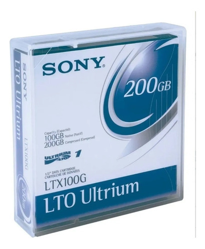Fita Lto 1 Sony  200gb Nova A Pronto Entrega  Kit 5 Unidade 