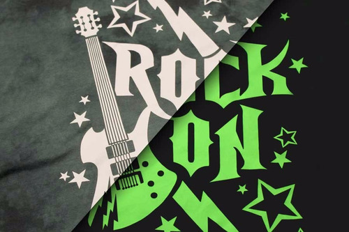 Imagen 2 de 4 de Vinil Textil Termotransferible Siser Glow In The Dark