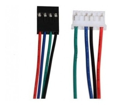 4pz Cable Nema 17, Para Conectar A Shield Cnc, Impresora 3d