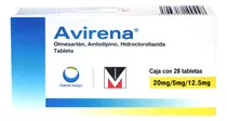 Comprar Avirena 20mg\u002F5mg\u002F12.5mg 28 Tabletas 20mg\u002F5mg\u002F12.5mg Caja Con