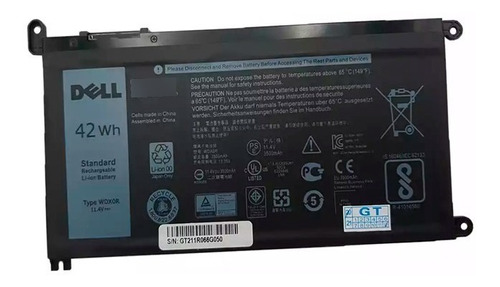 Batería Dell Inspiron 7000 Wdx0r 
