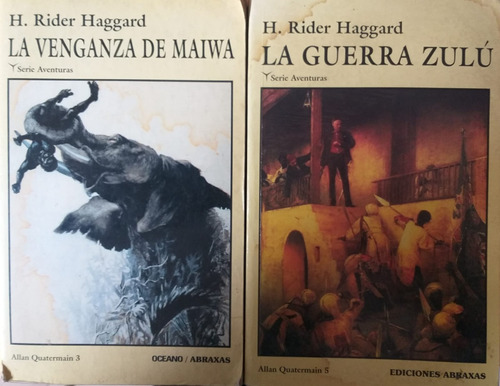 X2 La Guerra Zulú + La Venganza De Maiwa - Abraxas Haggard