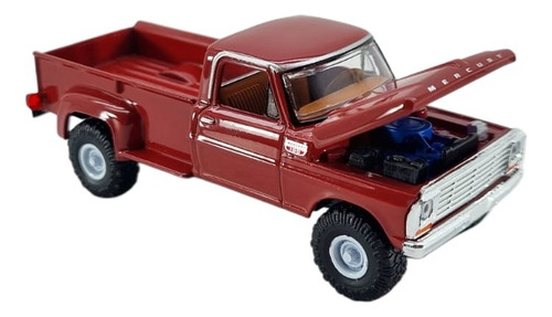 1967 Mercury M-100 Custom 4x4 Esc. 1:64 M2 Machines Rojo