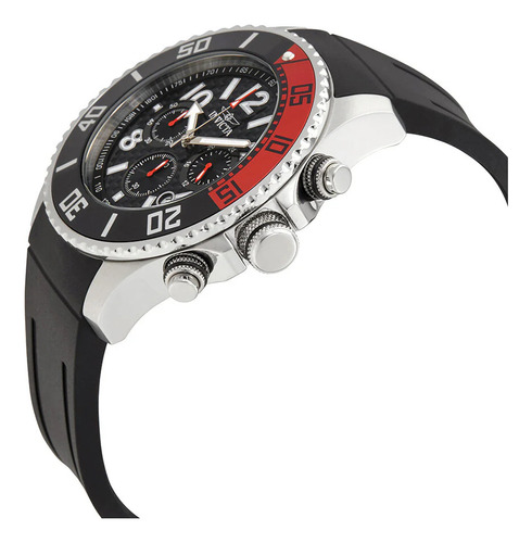 Reloj Invicta Pro Diver 13727 Plata Fibra Carbon 48mm 100m