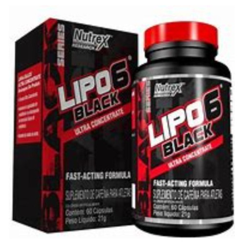 Lipo 6 Black Uc 60 Capsulas