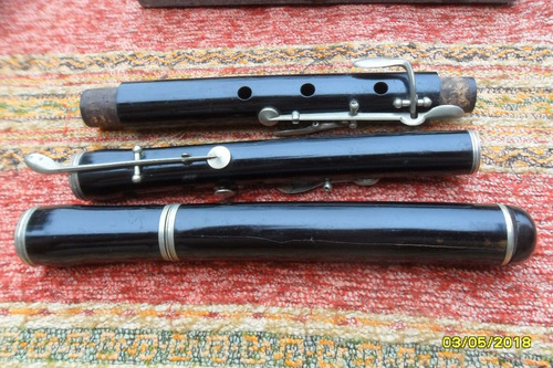 Antigua Flauta Traversa Sellada System Buffet Crampon Leer (Usado)