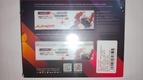 Memoria Ram Juhor Ddr4 8gbx2pcs 3600mhz Cl16 1.40v
