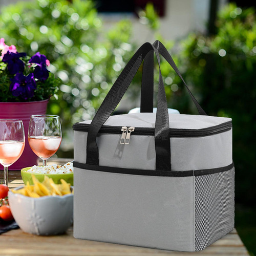 2 Paquete De 2-4 Bolsas Refrigeradoras Grandes Con 2 Piezas