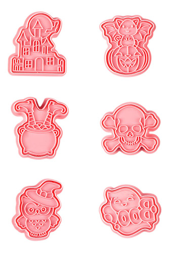 Moldes Para Galletas De Halloween Con Forma De Fantasma, 6 U