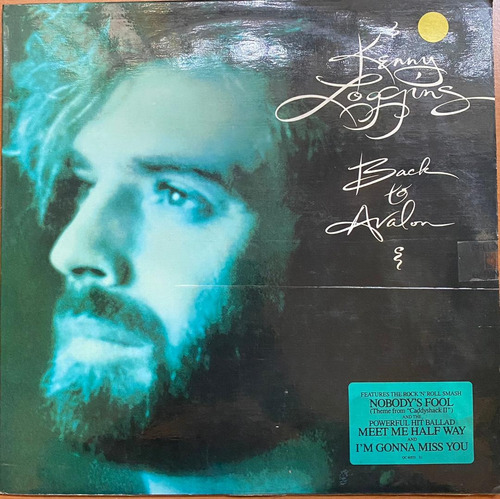 Disco Lp - Kenny Loggins / Back To Avalon. Album (1988)