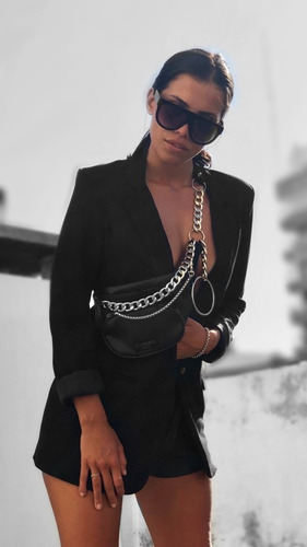 Riñonera Black Chains