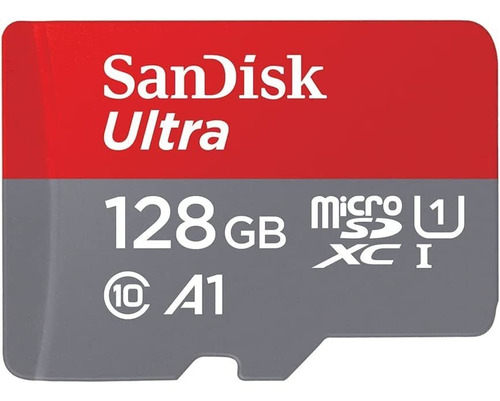 Tarjeta De Memoria Sandisk Microsdxc De 128 Gb, Con Adaptado