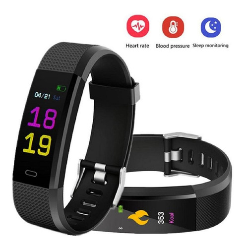 Smartband Id 115 Plus Reloj Pulsera Ritmo Cardiaco Bluetooth | Mercado Libre