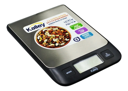 Gramera Balanza De Cocina Kalley, 1g A 5kg