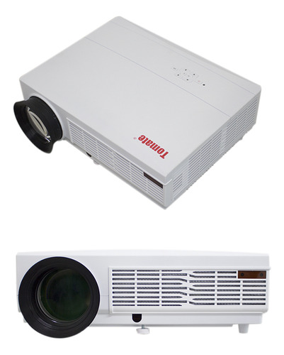 Projetor Home Cinema Tomate Mpr 2002 3000 Lumens Branco