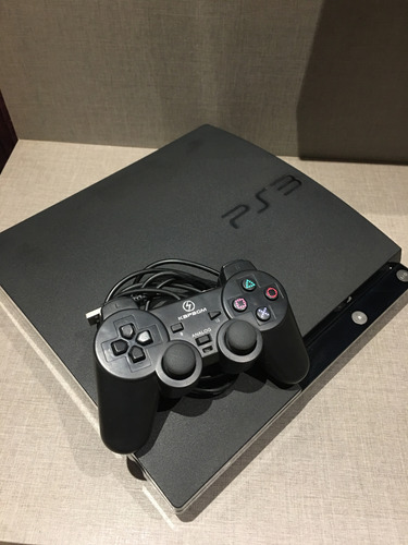 Ps3 Slim 120gb Vários Jogos Gta, The Last Of Us, Minecraft (Usado)