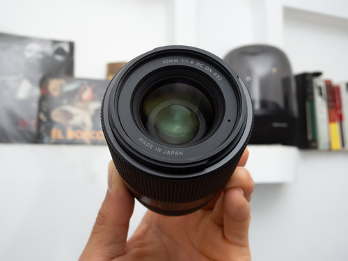 Lente Sigma 30mm 1.4 Para Canon M M Negro