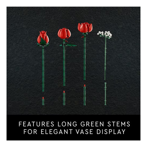 Lego Ramo De Rosas De Iconos, Set Para Construir 10328. 822 Rosas